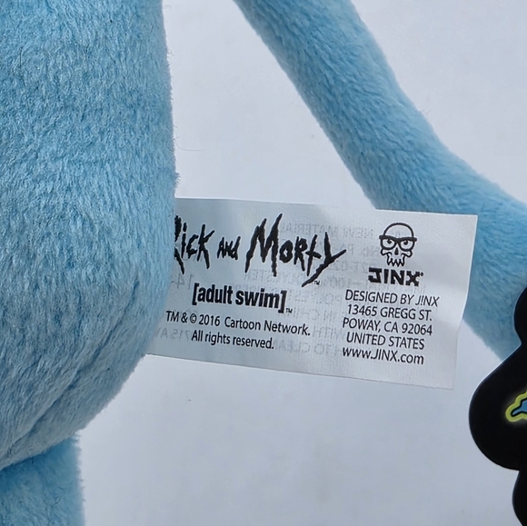 Rick And Morty Happy Mr. Meeseeks Plush Toy - Picture 4 of 7